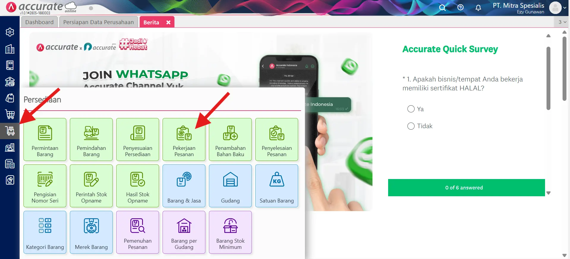 1 Mencatat proses produksi barang dengan penggunaan jasa pihak ketiga